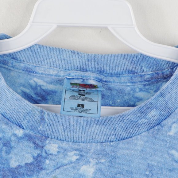 Vintage Lizard Acid Wash Short Sleeve Shirt - Picture 5 of 8